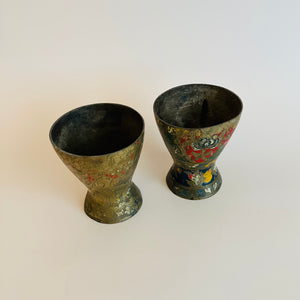 Brass Cup Set