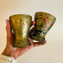 Brass Cup Set