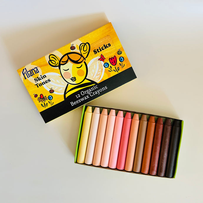 Filana Organic Beeswax Skin Tone Crayons