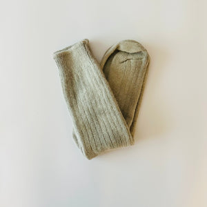 Naturally Dyed Wool-Angora Socks