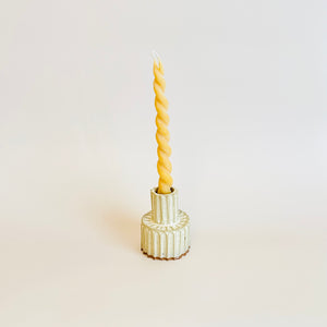 Duplero Twisted Hand Drip Tapered Candle