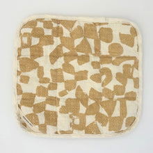 Potholder - Checks - Vanilla/Natural