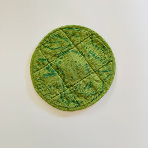 Rpund Potholder Drape/Circus Green/Moss