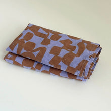 Napkins - Set of 2 - Checks/Amber/Lilac Pop