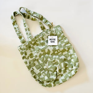 Petite Tote - Checks/Matcha - Sage