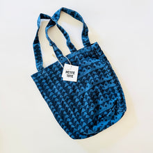 Petite Tote - Triangle/Indigo - Ink