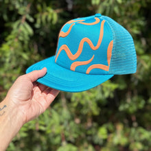 Trucker Hat - River - Carmel - Aquamarine