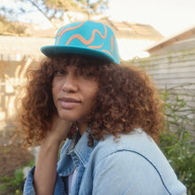 Trucker Hat - River - Carmel - Aquamarine
