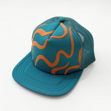 Trucker Hat - River - Carmel - Aquamarine