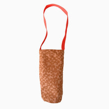 The Wine Tote - Checks - Amber - Champagne