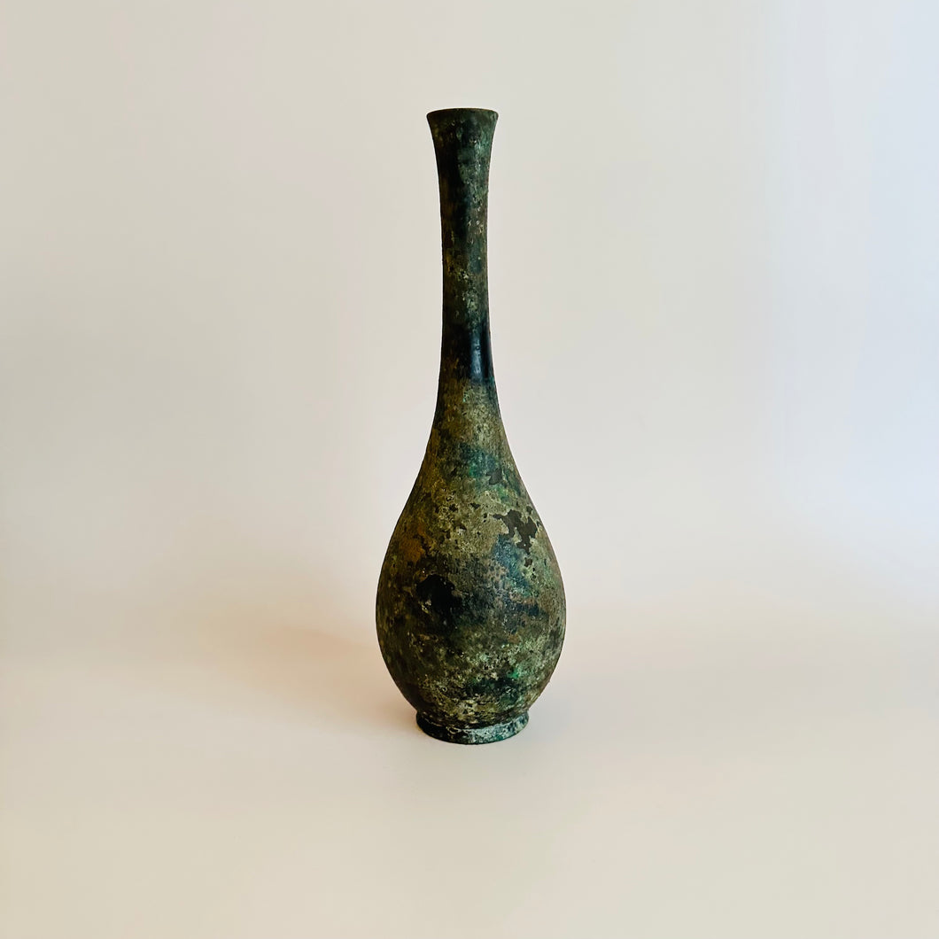 Antique Japanese Bronze Vase