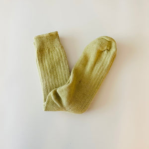 Naturally Dyed Wool-Angora Socks
