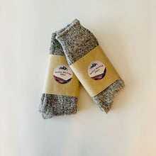 Naturally Dyed Wool-Angora Socks