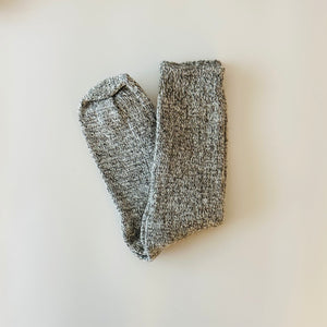 Naturally Dyed Wool-Angora Socks