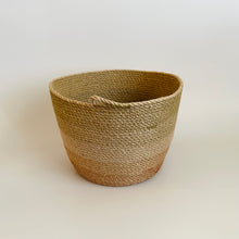 Desert Flower Jute Basket - Medium