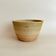 Desert Flower Jute Bucket - Small