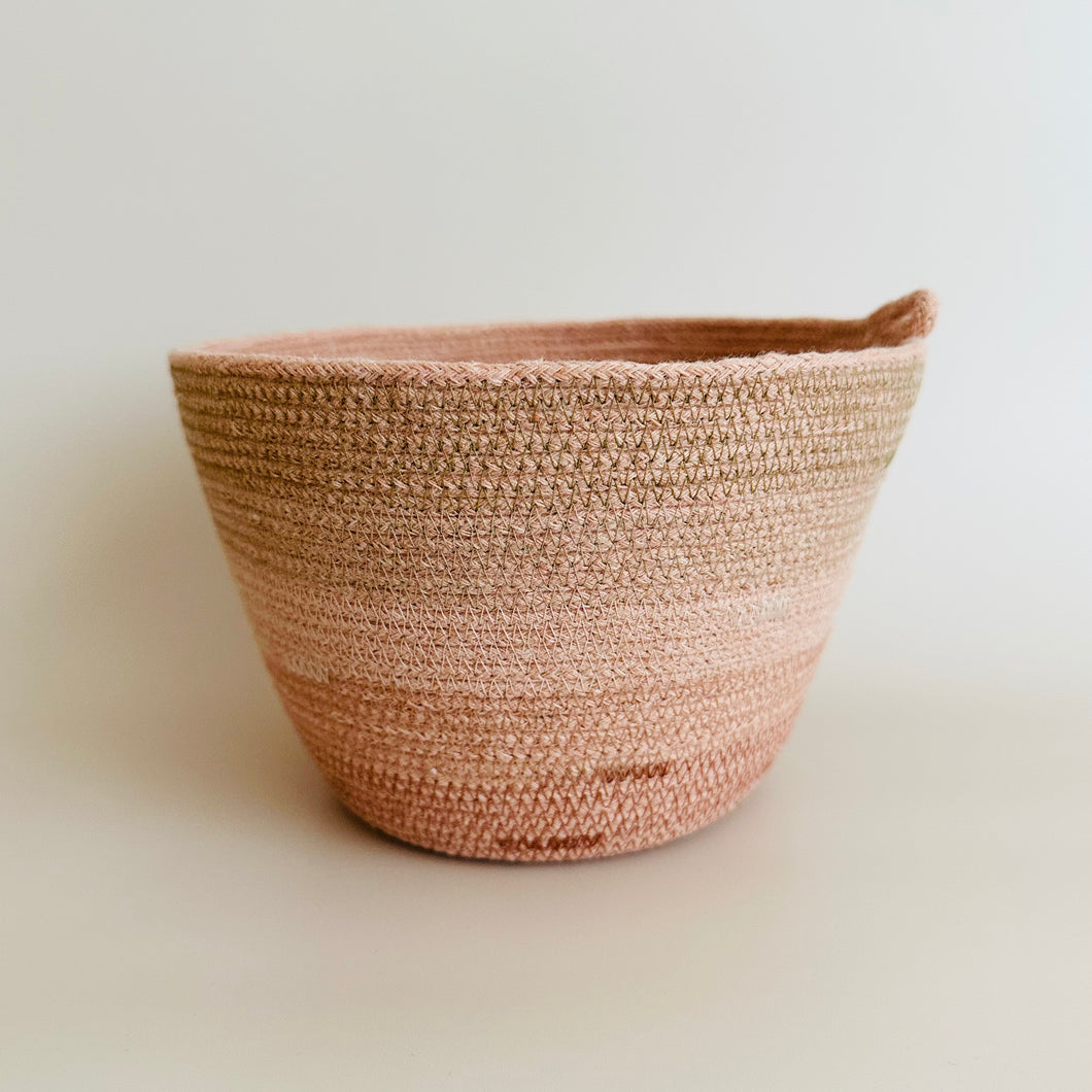 Terracotta Rope Basker - Small