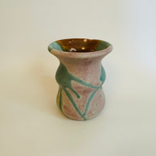 Pink Turquoise Splash Vase
