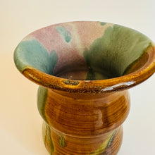 Pink Turquoise Splash Vase