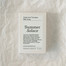 Violet and Tarragon Milk Soap