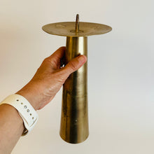 Tall Brass Candle Holder