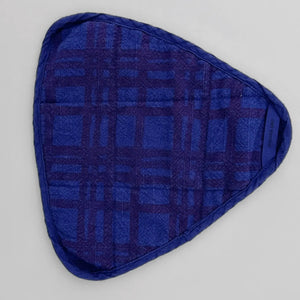 Triangle Potholder Darby/Midnight/Rave Blue