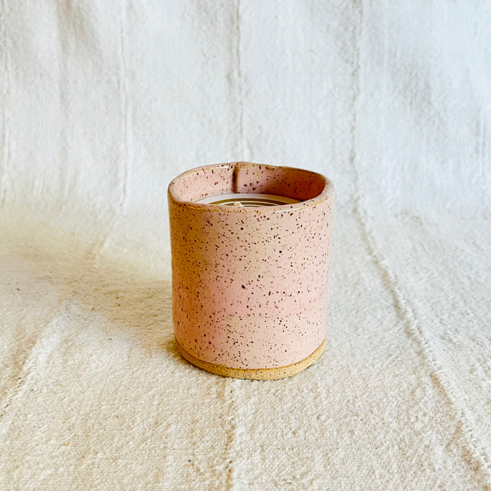 Hand Built Candle (Cedar)